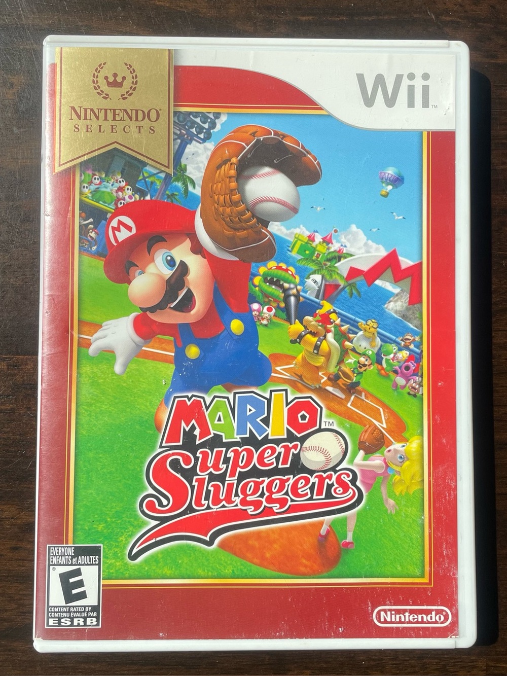 Mario Super Sluggers Nintendo Selects Nintendo Wii 2008 Baseball Complete Tested